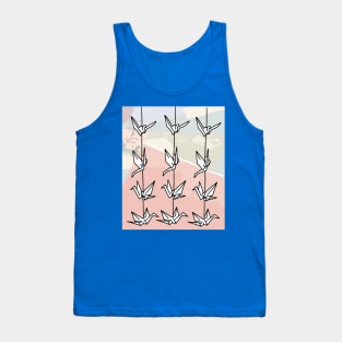 Origami Foldable Paper Art Tank Top